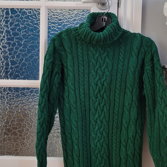 Vintage dark green sweater San Francisco - Picture 2 of 2
